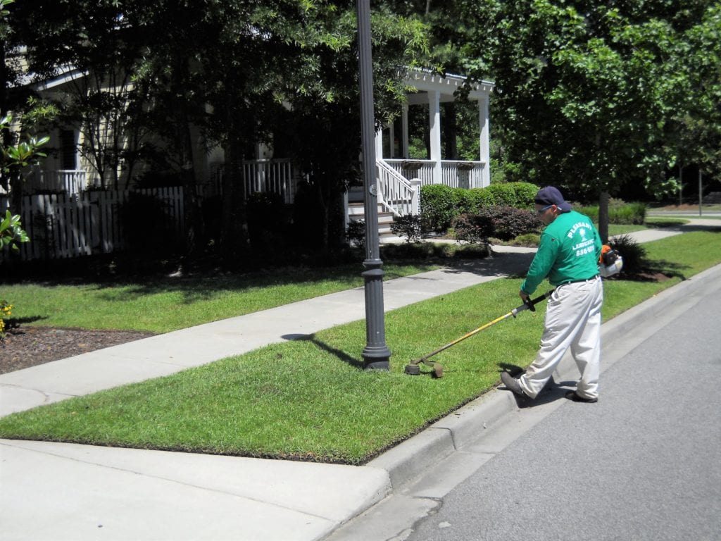 lawn mowing service in Mt Pleasant, SC