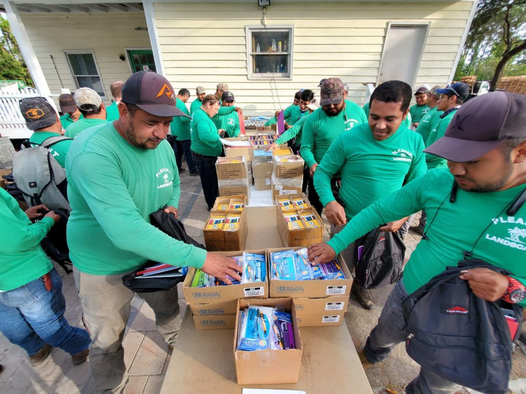 Mount Pleasant, SC Landscaping Company Gives Back to the Community